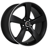 Felga AVUS Racing AF10 - Matt Black Polished