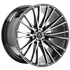 Felga AXE Wheels CF2 FF Black Polished