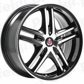 AXE Wheels EX5 Black Polished