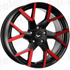 Barracuda TZUNAMEE EVO Gloss Black Red