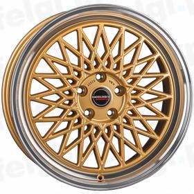 Borbet B gold rim polished