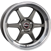 Felga Borbet DB8GT graphite rim polished