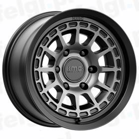 KMC Wheels CANYON Satin Black Tint Gray