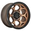 Felga KMC Wheels DIRTY HARRY Matt Bronze Lip Black