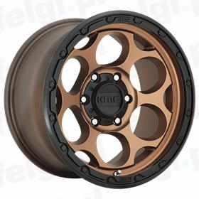 KMC Wheels DIRTY HARRY Matt Bronze Lip Black