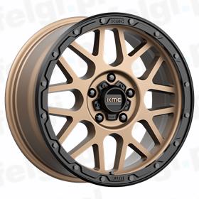 KMC Wheels GRENADE OFF-ROAD Matt Bronze Lip Black