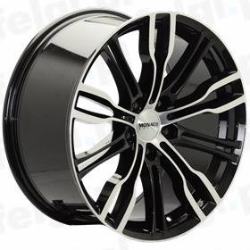 MONACO WHEELS Grand Prix 8 Black Polished