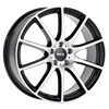 Felga PLATIN Wheels P 113 Black Polished