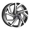 Felga PLATIN Wheels P 114 Black Polished