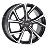 Felga PLATIN Wheels P 115 Black Polished