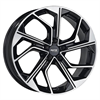 Felga PLATIN Wheels P 116 Black Polished