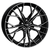 Felga PLATIN Wheels P 118 Black Polished