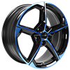 Felga Ronal R66 Jetblack Blue