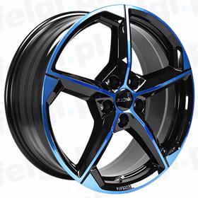 Ronal R66 Jetblack Blue