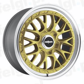 Rotiform LSR Matt Gold Machined