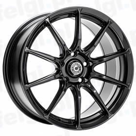 WRATH WHEELS WF-12 Black Gloss