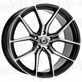 WRATH WHEELS WF-7 Black Polished